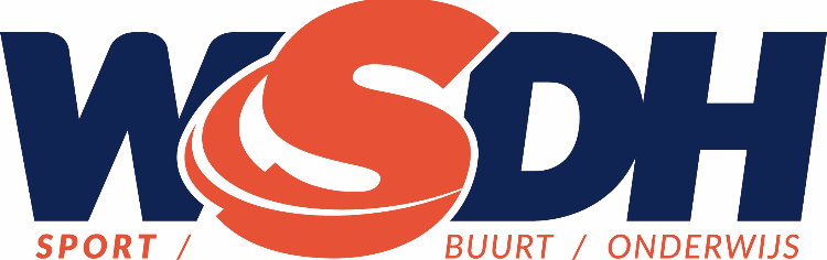 WSDH logo (Welzijnsorganisatie Stichting Welzijn Den Haag)