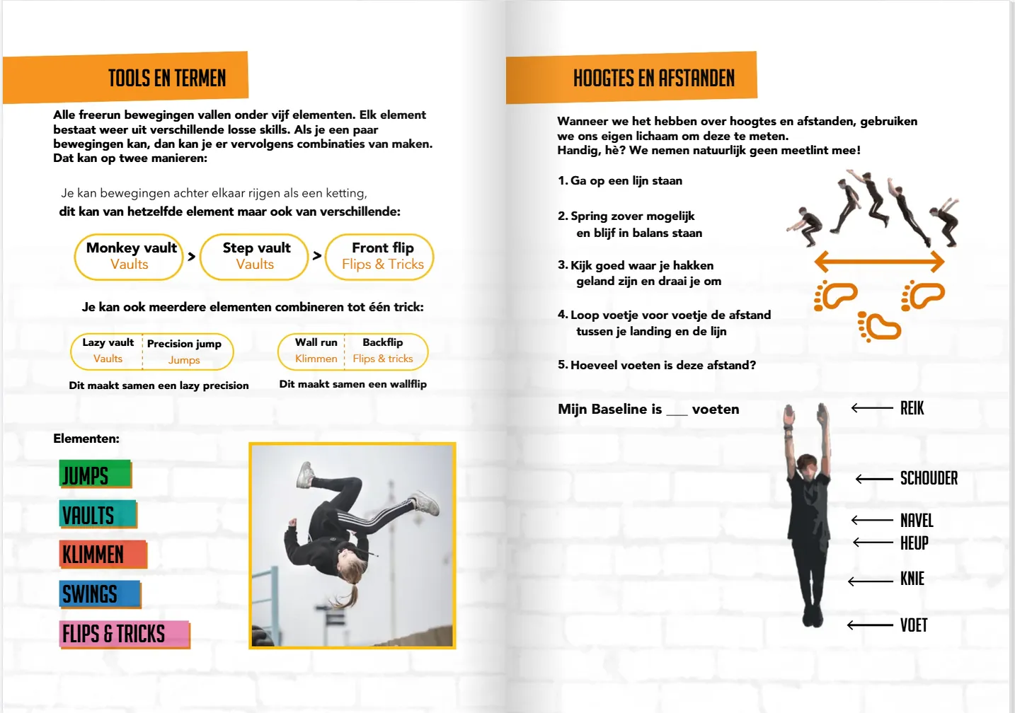 Pagina: Tools en Termen + Hoogtes en Afstanden