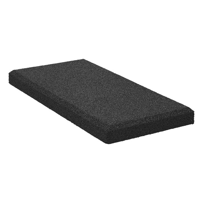 Antislip freerun-springtegel van recycled rubber